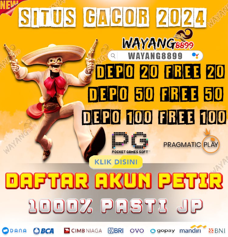 WAYANG8899 > Link Situs Daftar Slot 5000 Deposit Qris 5k Gacor Mudah Menang Dana